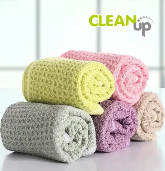 Hot Selling Waffle Cleaning Cloth Washing Cloth Home Use