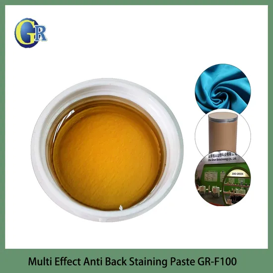 Textile Auxiliaries Made in China High Quality Multi Effect Anti Back Staining Paste Gr