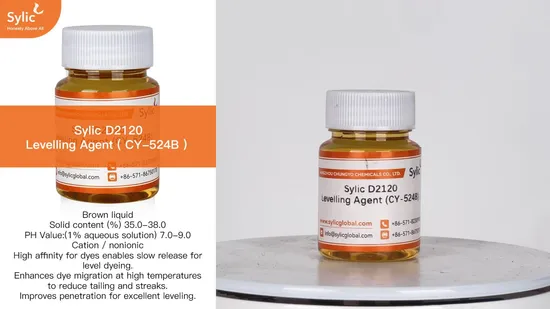 Sylic® Nylon or wool Levelling Agent 524Bfor Nylon&Wool (Dyeing Auxiliaries/Textile Chemicals) 