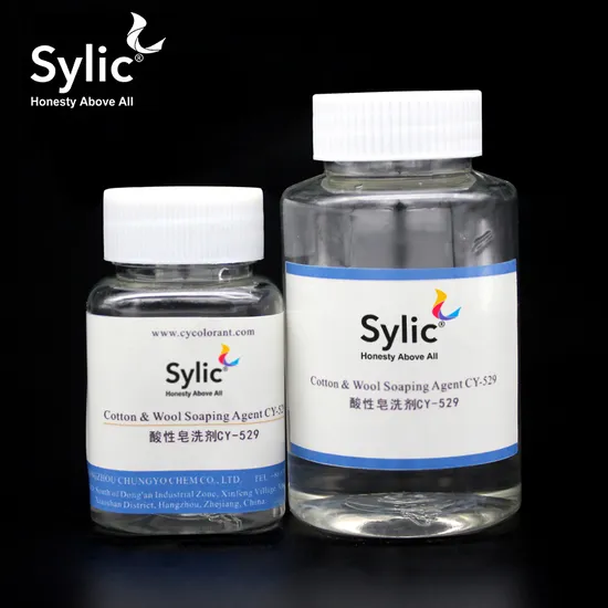 Wholesale Price Sylic® Cotton & Wool Soaping Agent 529  Dyeing Textile Chemical Auxiliary Factory Supply 