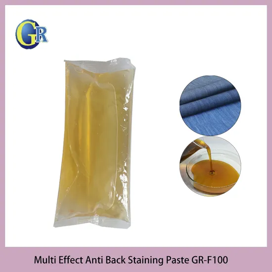 Textile Chemicals Auxiliaries Multi Effect Anti Back Staining Paste Gr