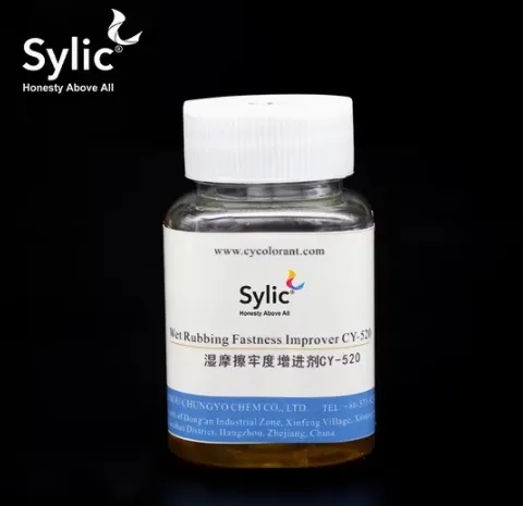 Sylic® Denim Wet Rubbing Fastness improver 520 China Factory Supply/ Wholesale Price/ direct sales/ Textile Auxiliary/ Cotton fabric/ Wool Agent/ chemicals 