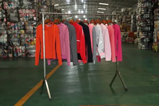Wholesale 2023 Hot Selling Europe Grade a Import Cheap Cotton Used Clothes Used Garments Cleaning Rags Branded Used Clothes Second Hand Distributor 